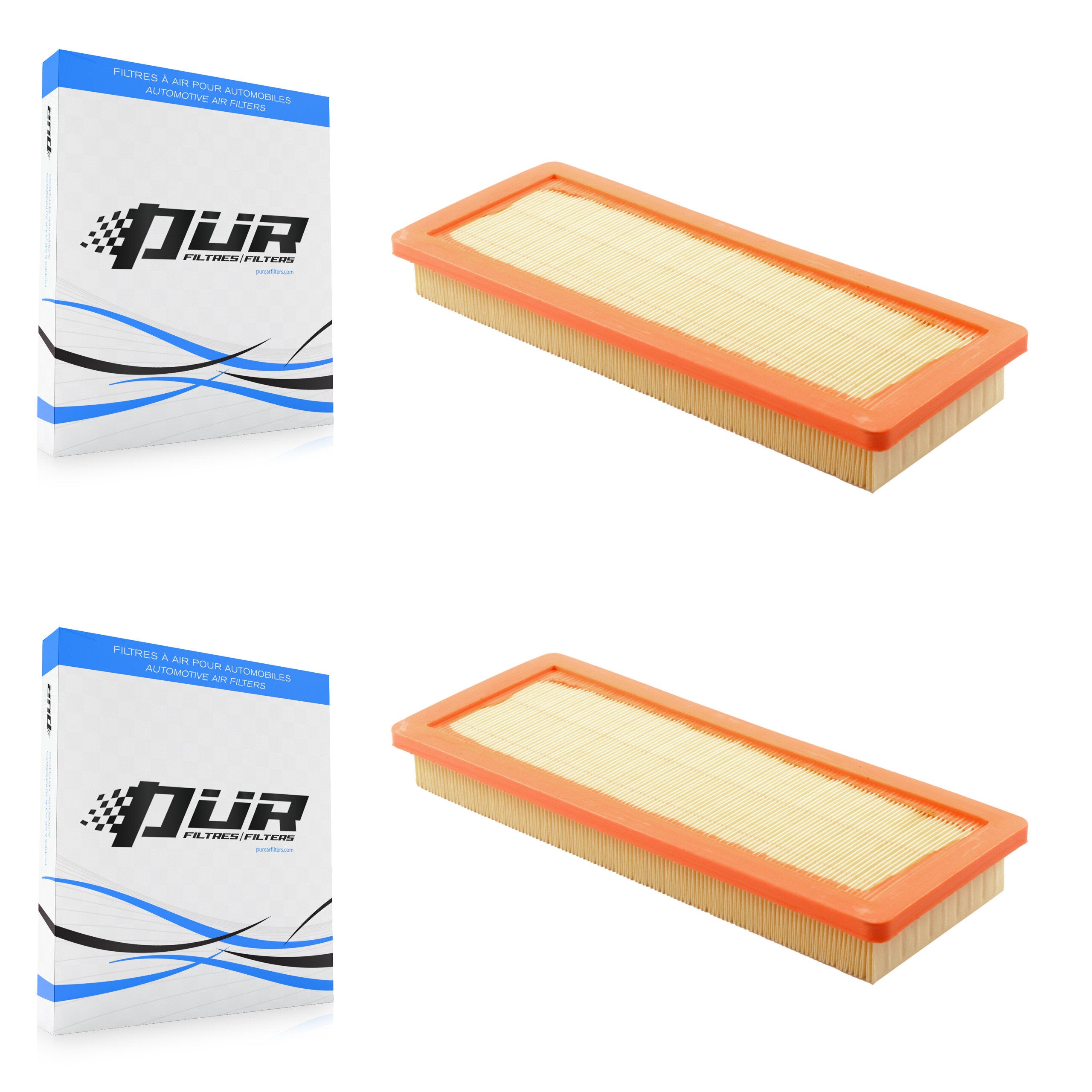 Engine Air Filter (2 Pack) For Mini Cooper Countryman BMW Z4 Paceman K57-100142