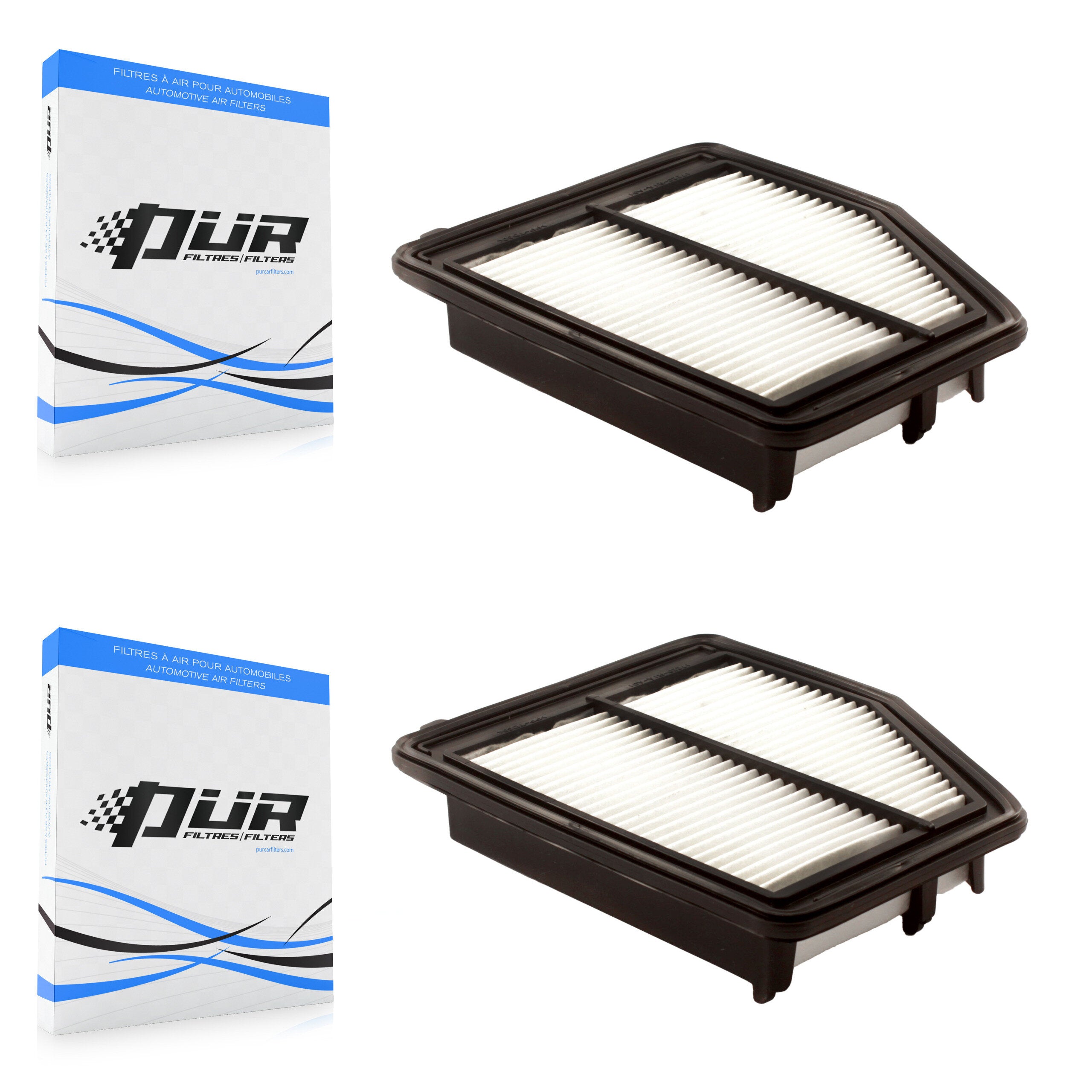 Engine Air Filter (2 Pack) For Honda Civic Acura ILX K57-100178