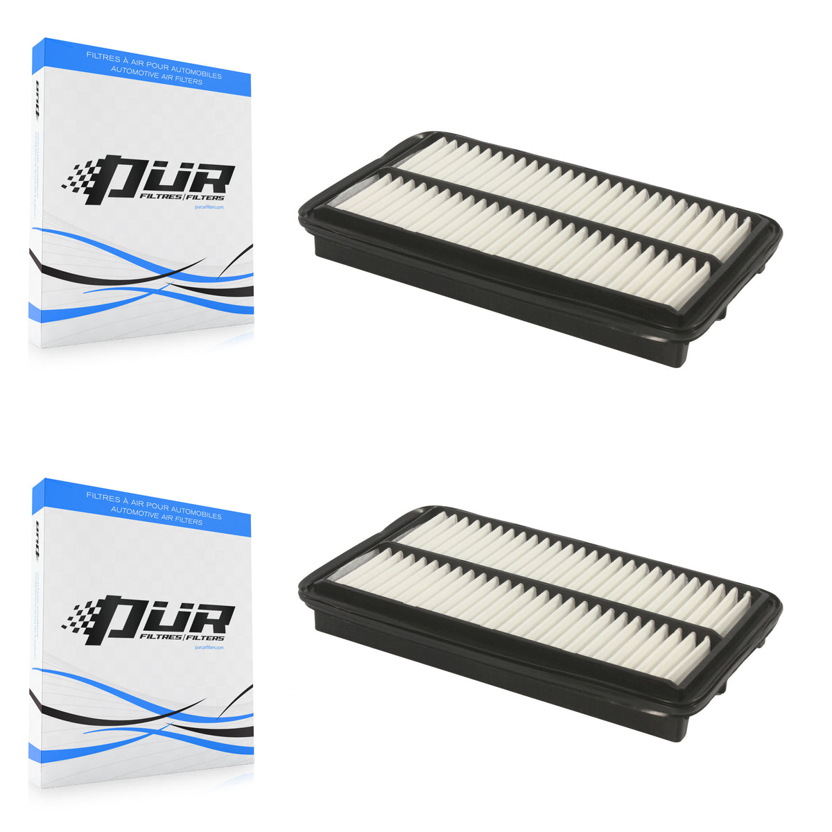 Engine Air Filter (2 Pack) For 2014-2015 Acura MDX K57-100213