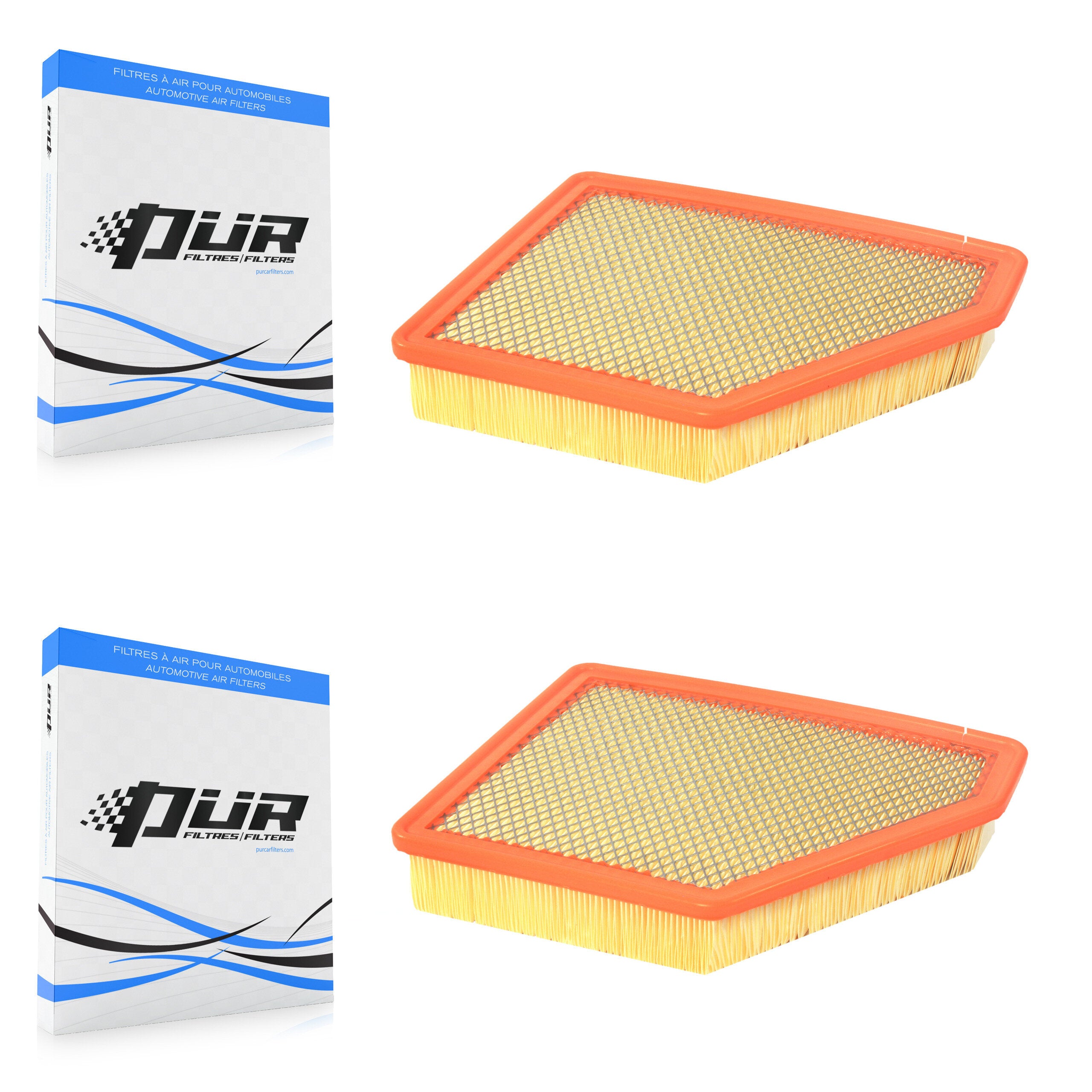 Engine Air Filter (2 Pack) For Chevrolet Camaro K57-100233
