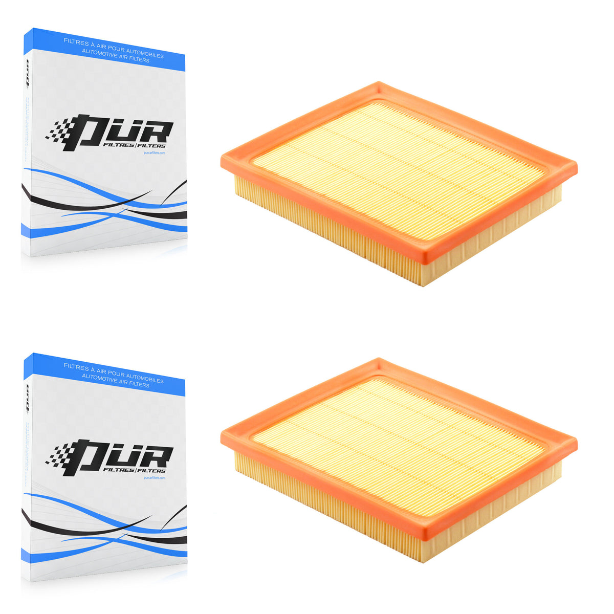 Engine Air Filter (2 Pack) For Toyota RAV4 Prius V Lexus CT200h NX300h Plug-In K57-100235