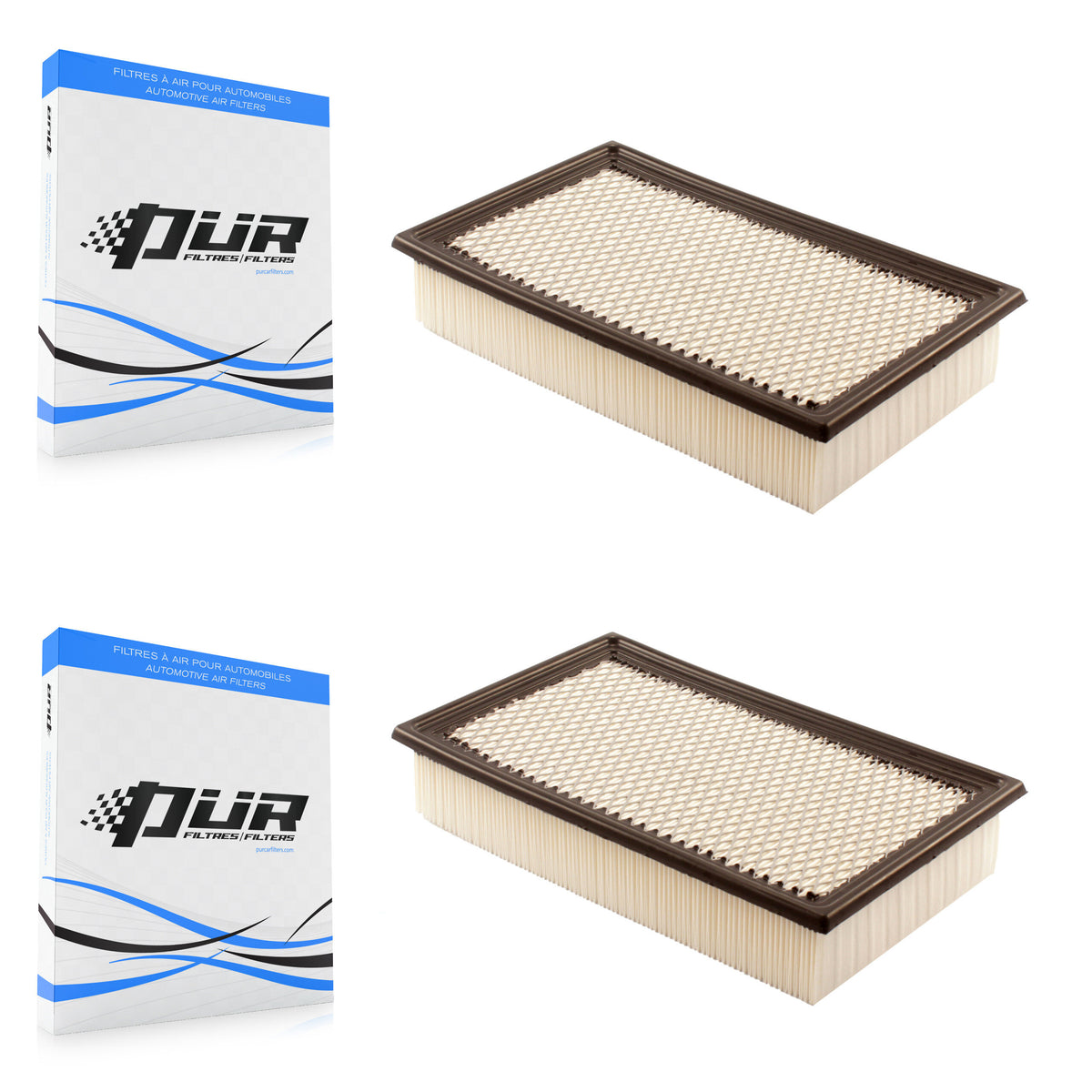 Engine Air Filter (2 Pack) For Ford Explorer Sport Trac Lincoln Aviator Navigator Mercury K57-100243
