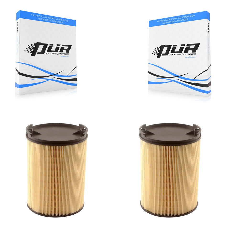 Engine Air Filter (2 Pack) For Chevrolet Colorado GMC Canyon Hummer H3 Isuzu i-280 i-350 K57-100252