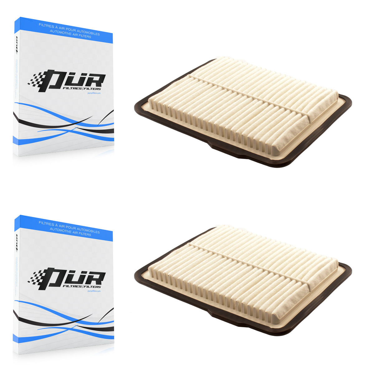 Engine Air Filter (2 Pack) For Chevrolet Malibu Pontiac Equinox Torrent G6 Buick Lucerne K57-100261