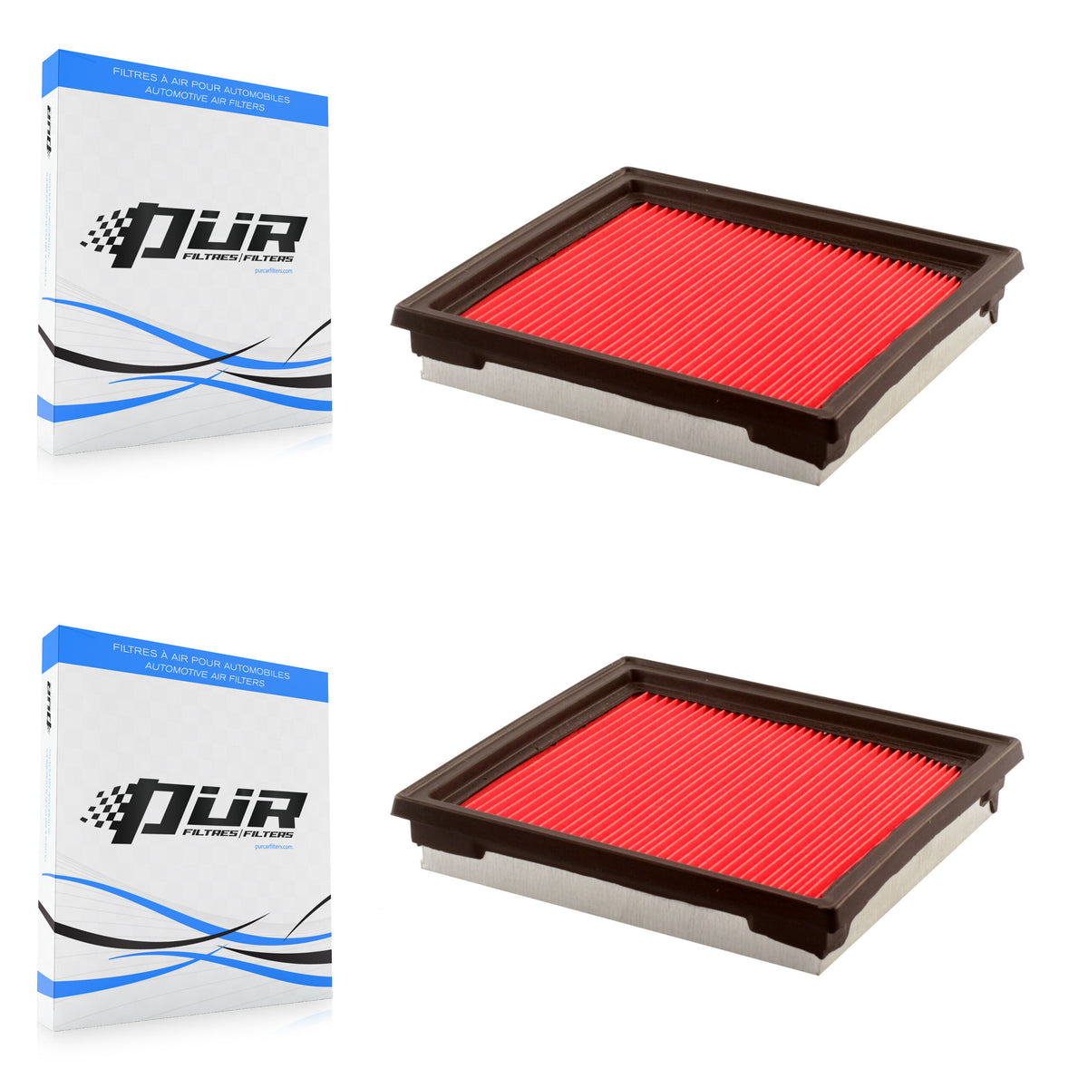 Engine Air Filter (2 Pack) For INFINITI G37 QX50 Nissan EX35 370Z G35 350Z EX37 G25 Q60 K57-100265