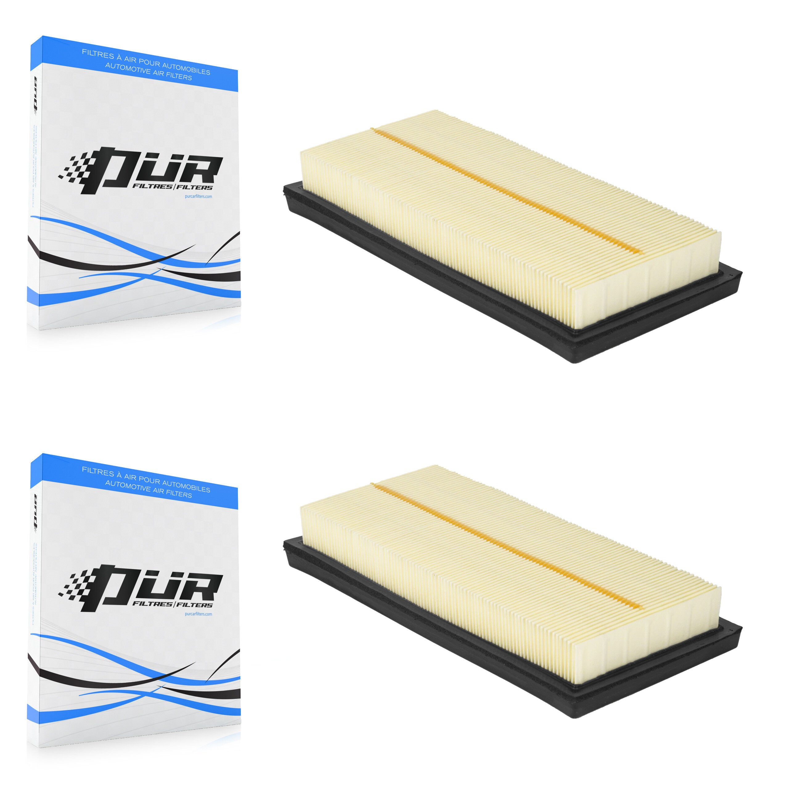Engine Air Filter (2 Pack) For Mitsubishi Mirage G4 K57-100269