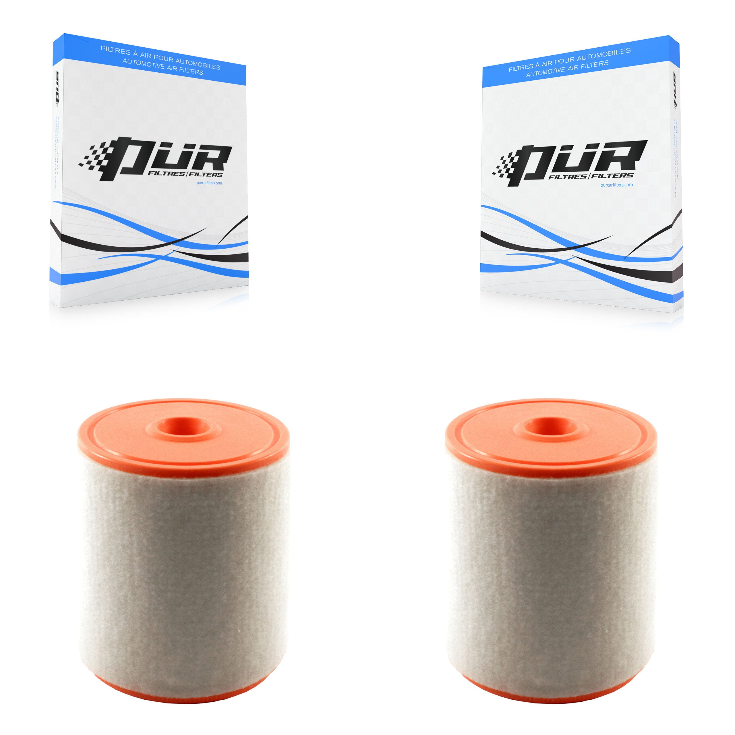 Engine Air Filter (2 Pack) For Audi A6 Quattro A7 Sportback S6 S7 allroad RS7 A8 K57-100276