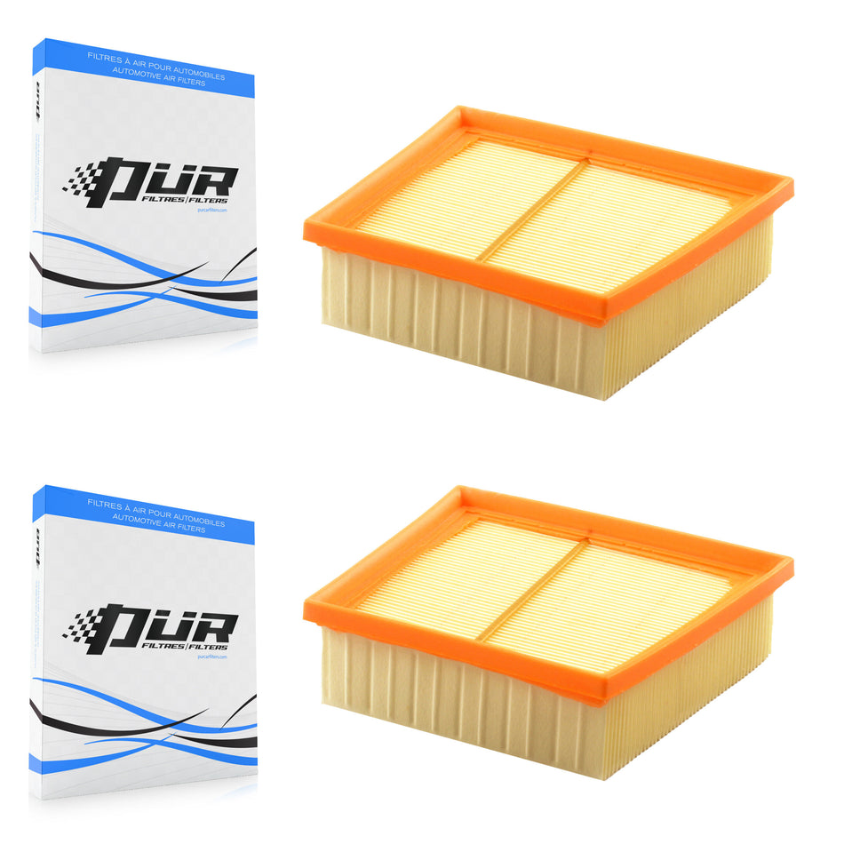 Engine Air Filter (2 Pack) For Ford Fiesta Ikon K57-100286