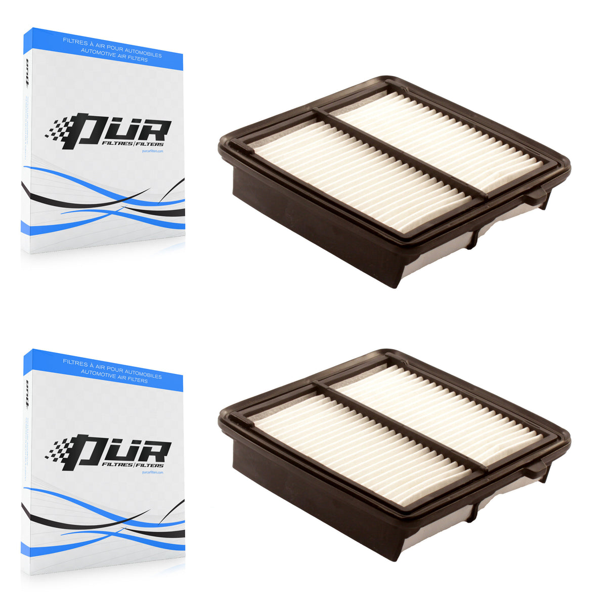 Engine Air Filter (2 Pack) For Honda Fit K57-100303