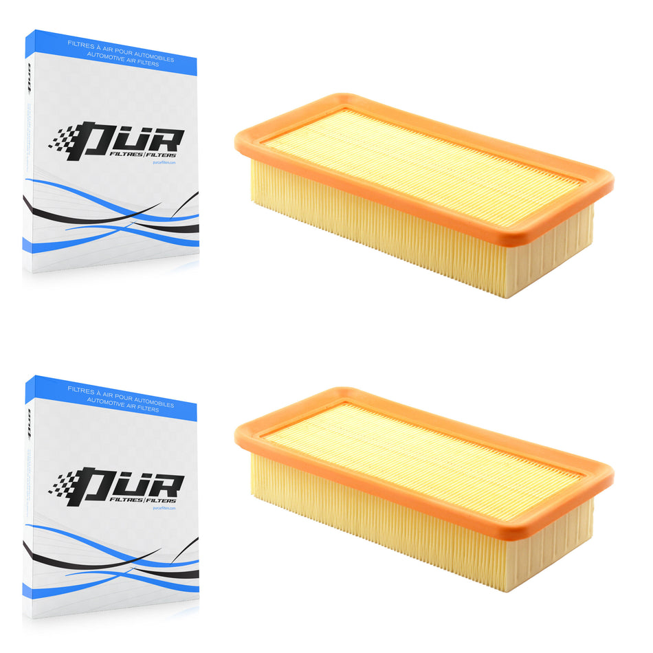 Engine Air Filter (2 Pack) For 2006-2011 Hyundai Accent Kia Rio Rio5 K57-100307