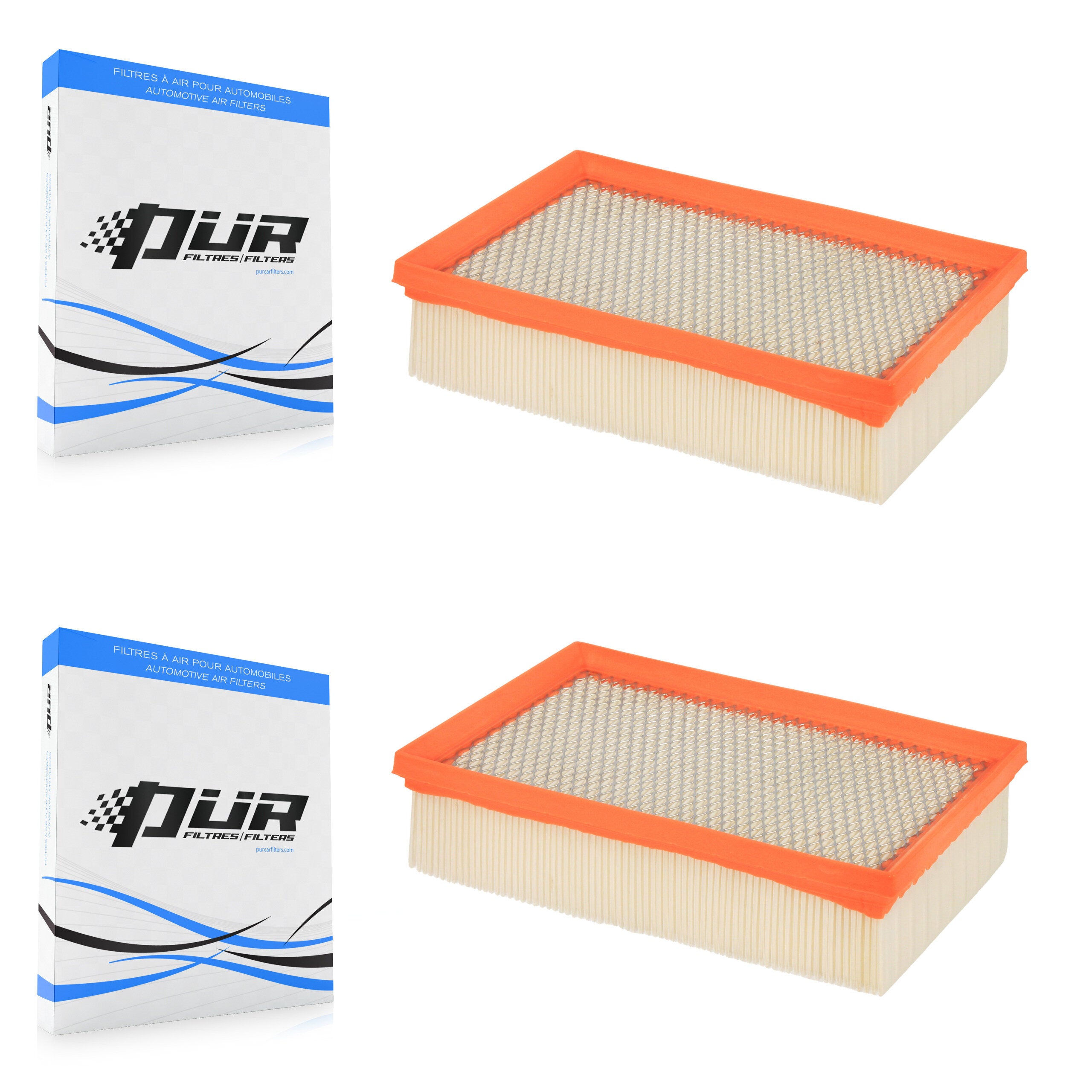 Engine Air Filter (2 Pack) For Buick Encore Chevrolet Trax K57-100314