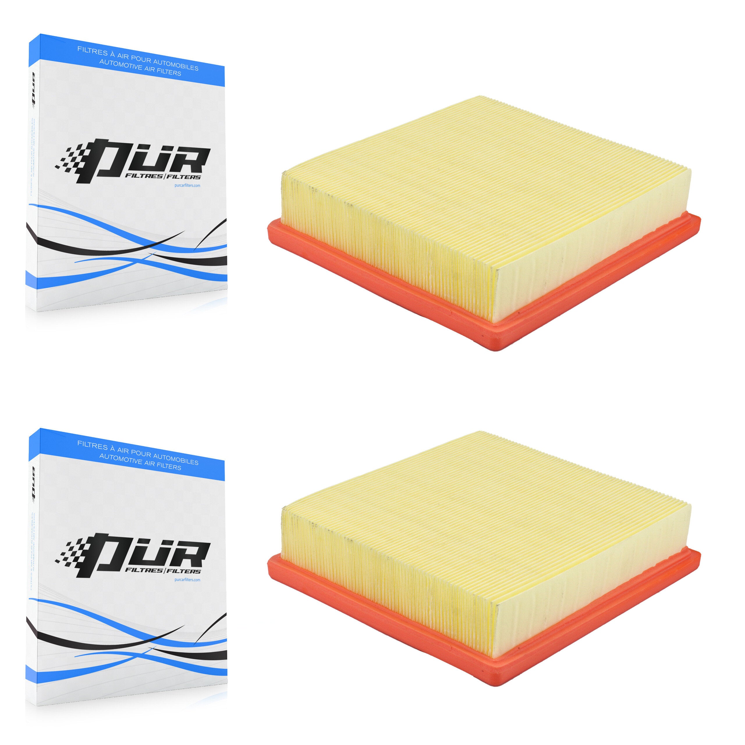 Engine Air Filter (2 Pack) For 2014-2021 Jeep Grand Cherokee 3.0L K57-103856