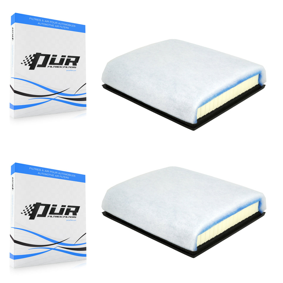 Engine Air Filter (2 Pack) For Ford F-350 Super Duty F-250 F-450 F-550 F-600 K57-103890