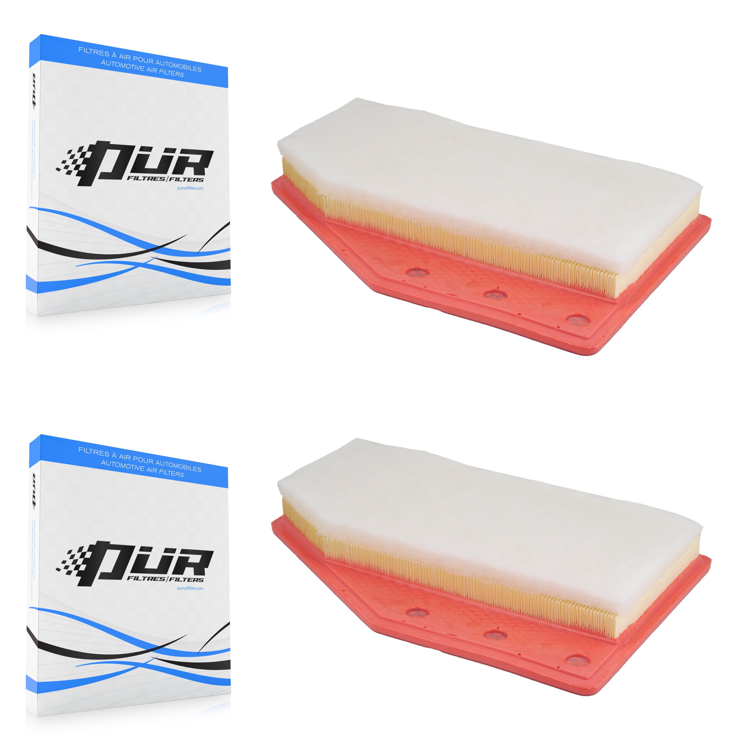 Engine Air Filter (2 Pack) For Chevrolet Malibu Cadillac XT4 Buick Envision Regal TourX K57-103913