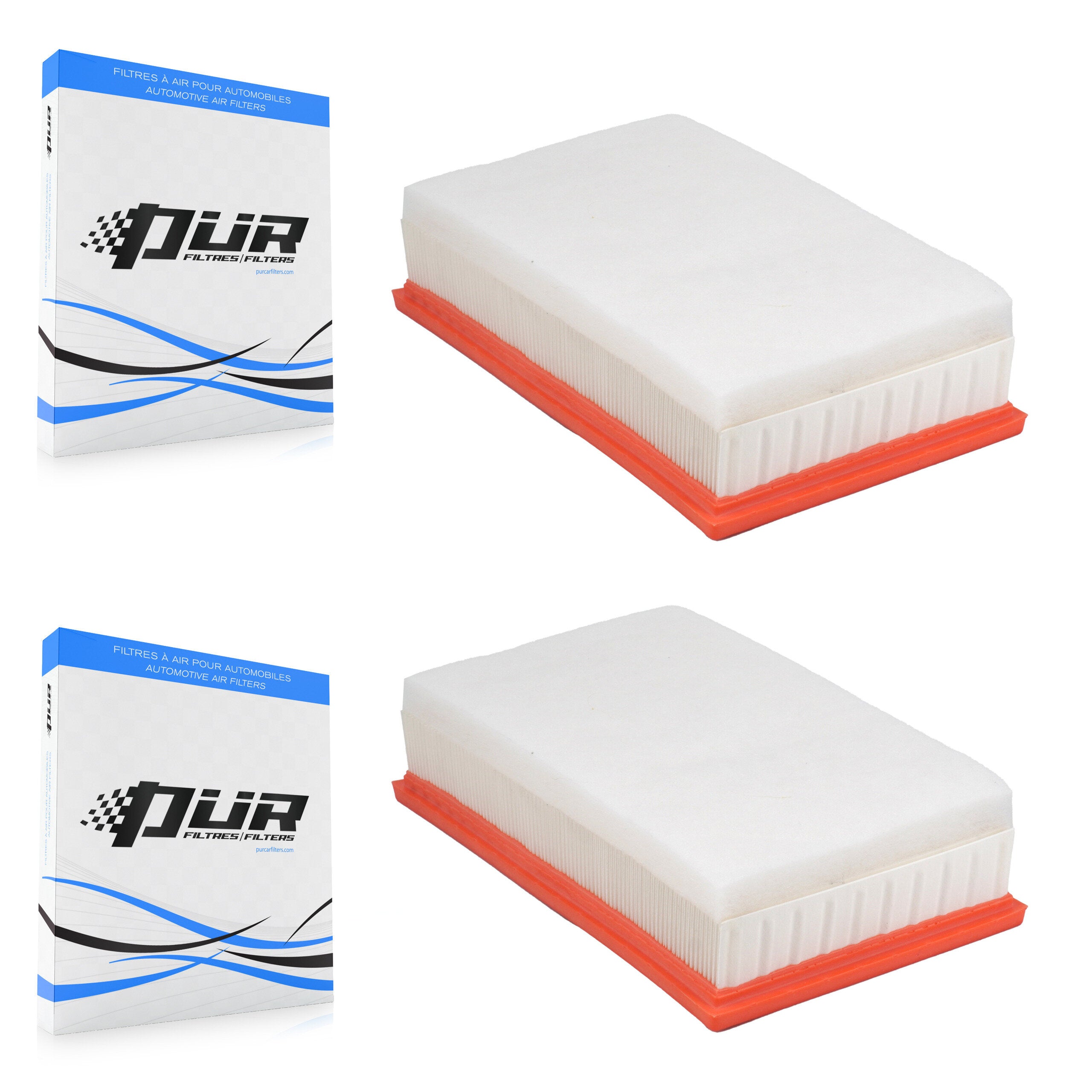 Engine Air Filter (2 Pack) For Jeep Wrangler Gladiator 3.0L K57-103917