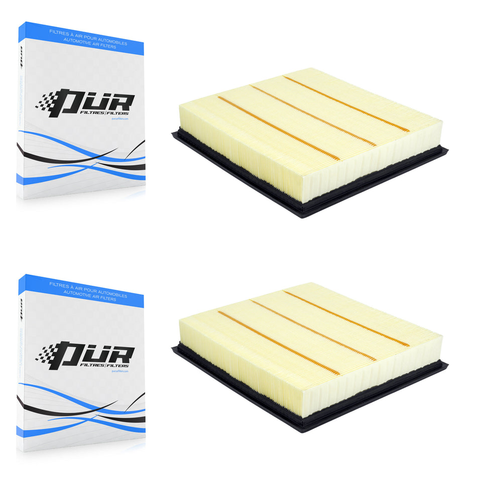 Engine Air Filter (2 Pack) For Ford F-350 Super Duty F-250 F-450 F-550 F-600 K57-103938