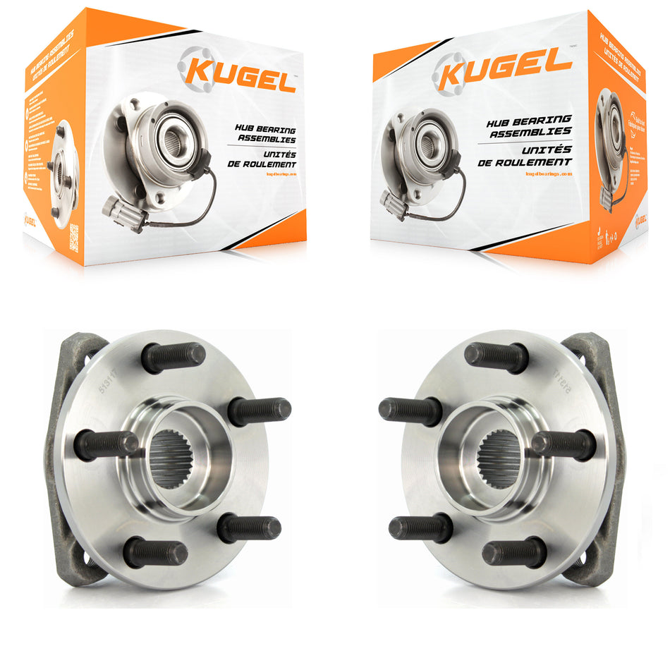 Front Wheel Bearing And Hub Assembly Pair For Chrysler Sebring Dodge Stratus Cirrus Plymouth Breeze K70-100253