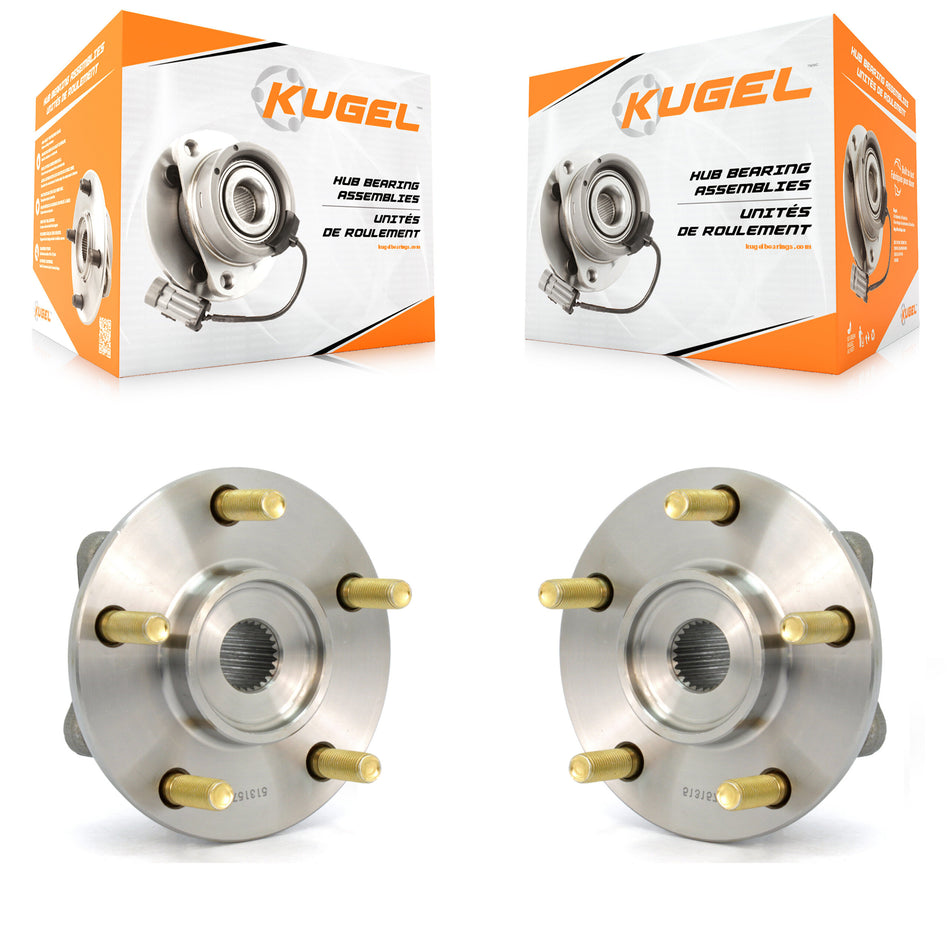 Front Wheel Bearing And Hub Assembly Pair For Mitsubishi Chrysler Sebring Galant Eclipse Dodge Stratus Avenger Eagle Talon K70-100262
