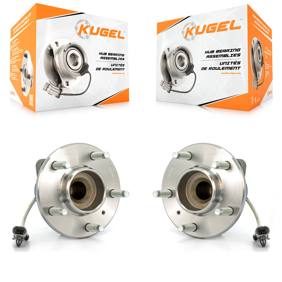 Front Wheel Bearing And Hub Assembly Pair For Cadillac CTS STS K70-100271