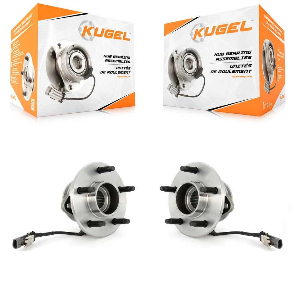 Front Wheel Bearing And Hub Assembly Pair For Saturn Vue Chevrolet Equinox Pontiac Torrent K70-100273