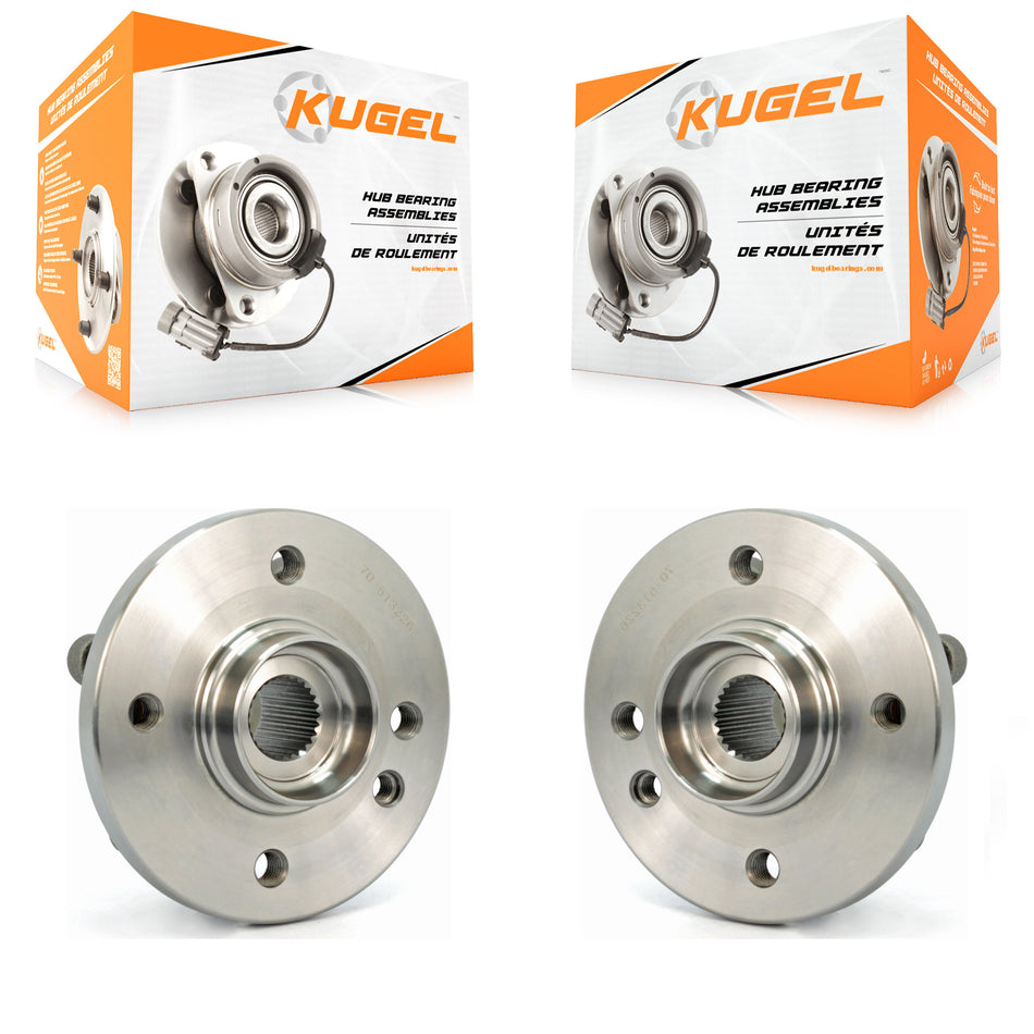 Front Wheel Bearing And Hub Assembly Pair For 2002-2006 Mini Cooper K70-100298