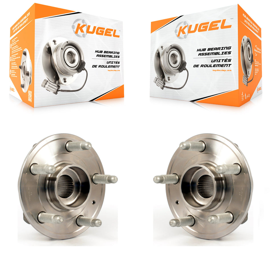 Front Wheel Bearing And Hub Assembly Pair For Chevrolet Camaro Cadillac CTS Impala XTS K70-100333