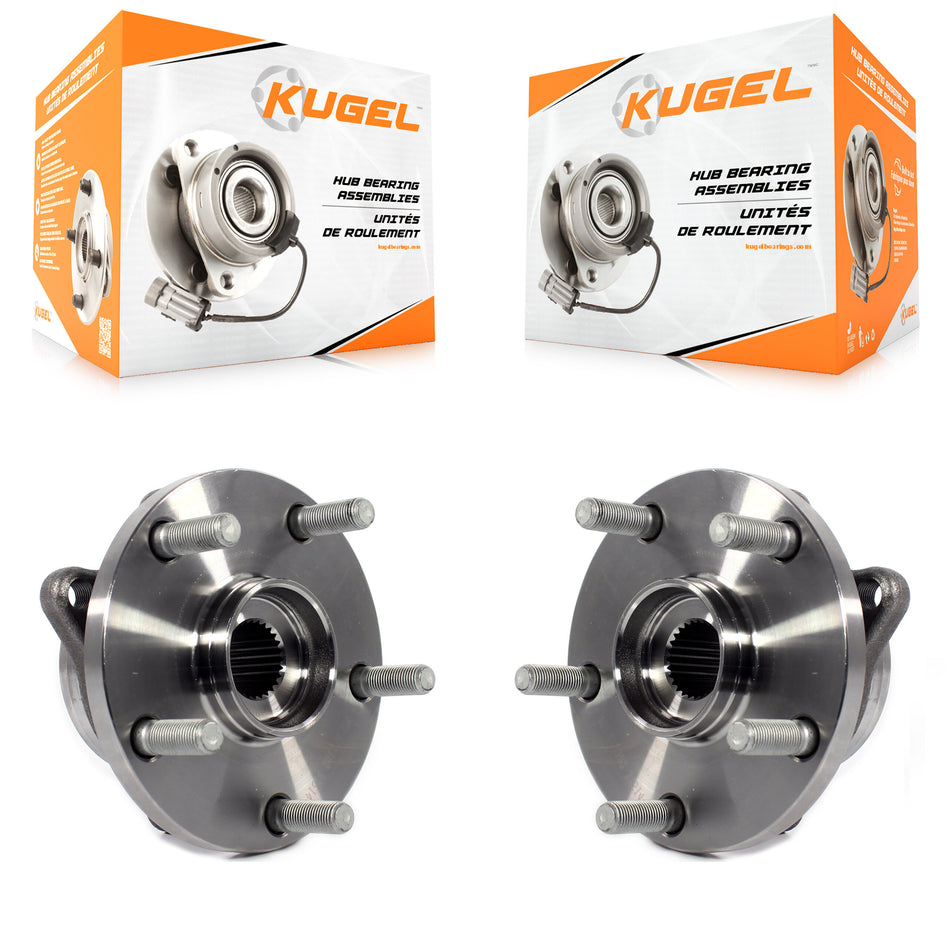 Front Wheel Bearing And Hub Assembly Pair For Subaru Outback Impreza Legacy Forester WRX Ascent STI B9 Tribeca K70-100346