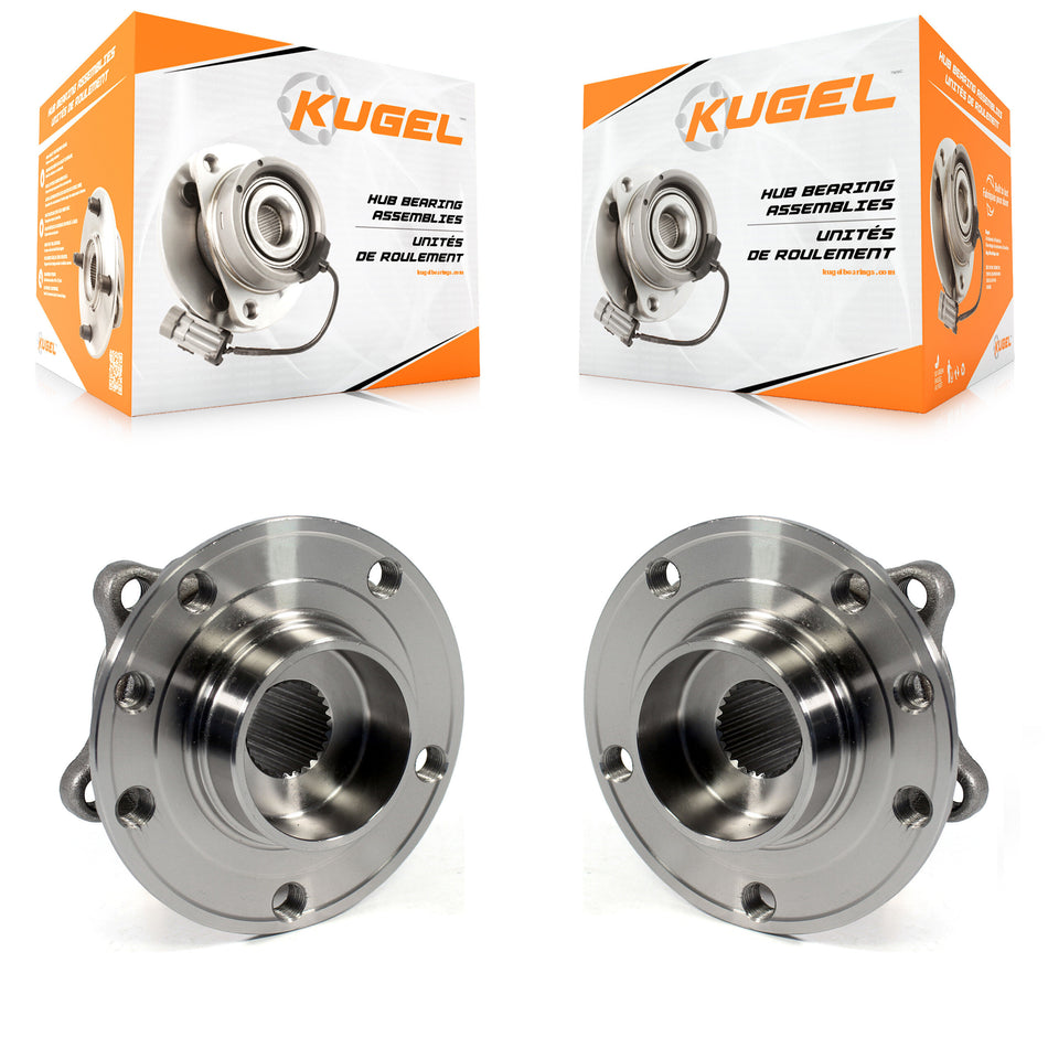 Front Wheel Bearing And Hub Assembly Pair For Dodge Dart Chrysler 200 K70-100365