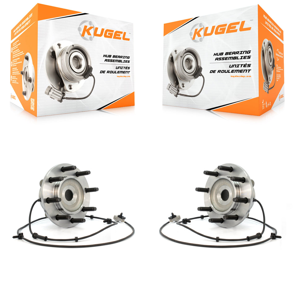 Front Wheel Bearing And Hub Assembly Pair For Dodge Ram 2500 3500 K70-100407
