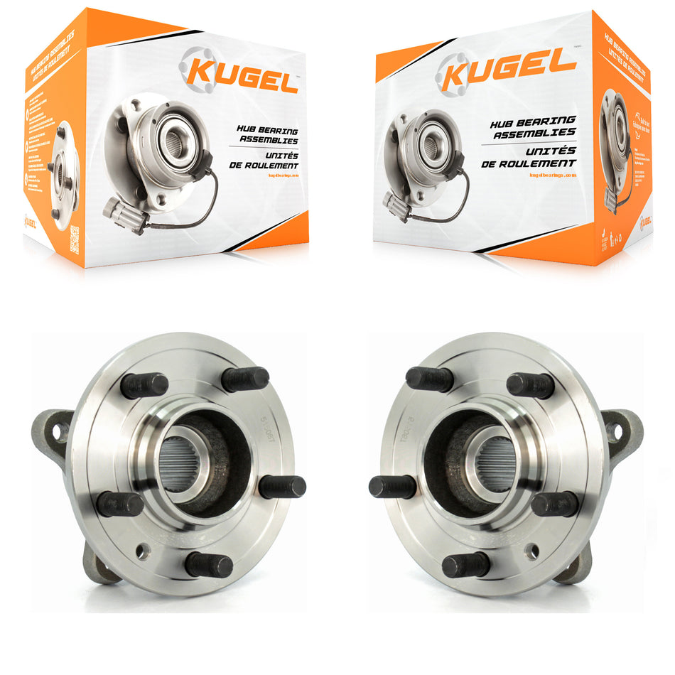 Front Wheel Bearing And Hub Assembly Pair For Land Rover Range Sport LR3 LR4 K70-100411
