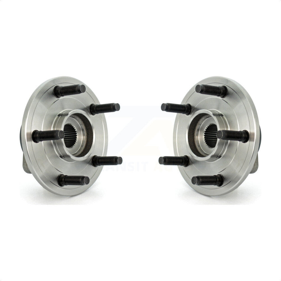 Front Wheel Bearing And Hub Assembly Pair For 2002-2008 Dodge Ram 1500 2-Wheel ABS With 5 Lug Wheels K70-100412