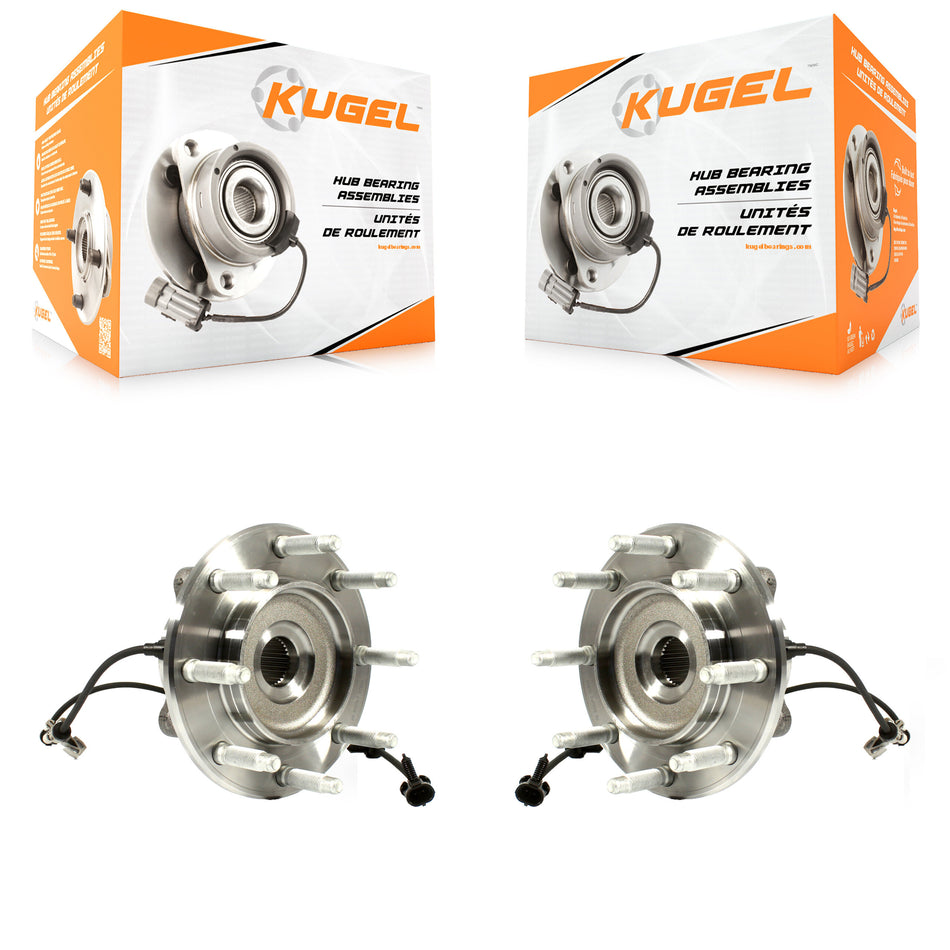 Front Wheel Bearing And Hub Assembly Pair For Chevrolet Silverado 2500 HD GMC Sierra Classic 1500 Suburban Yukon XL Avalanche K70-100421