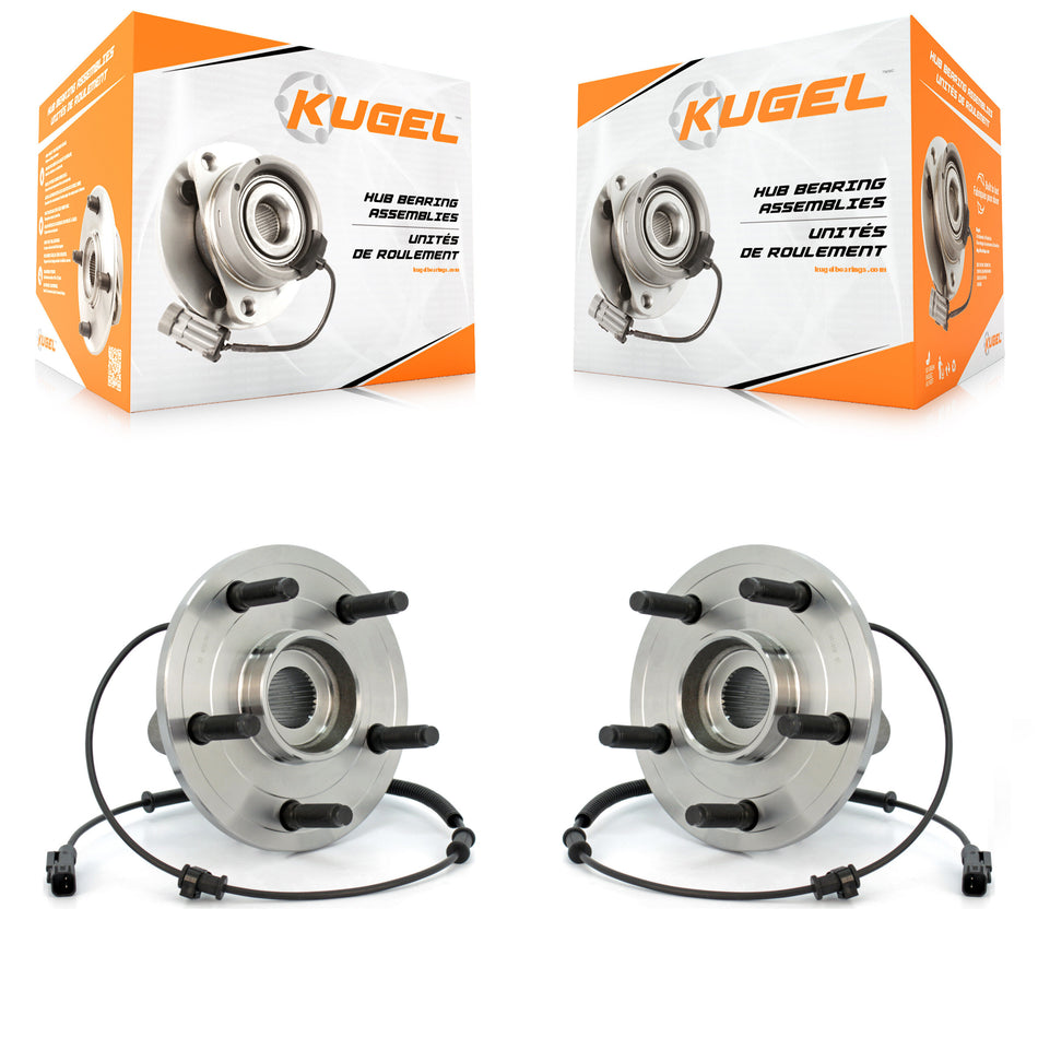 Front Wheel Bearing And Hub Assembly Pair For Dodge Ram 1500 K70-100444