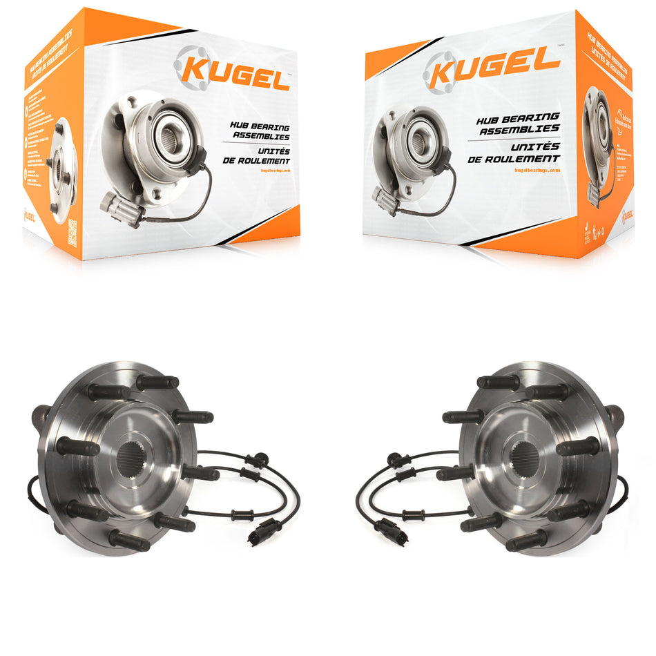 Front Wheel Bearing And Hub Assembly Pair For Ram 2500 3500 K70-100451