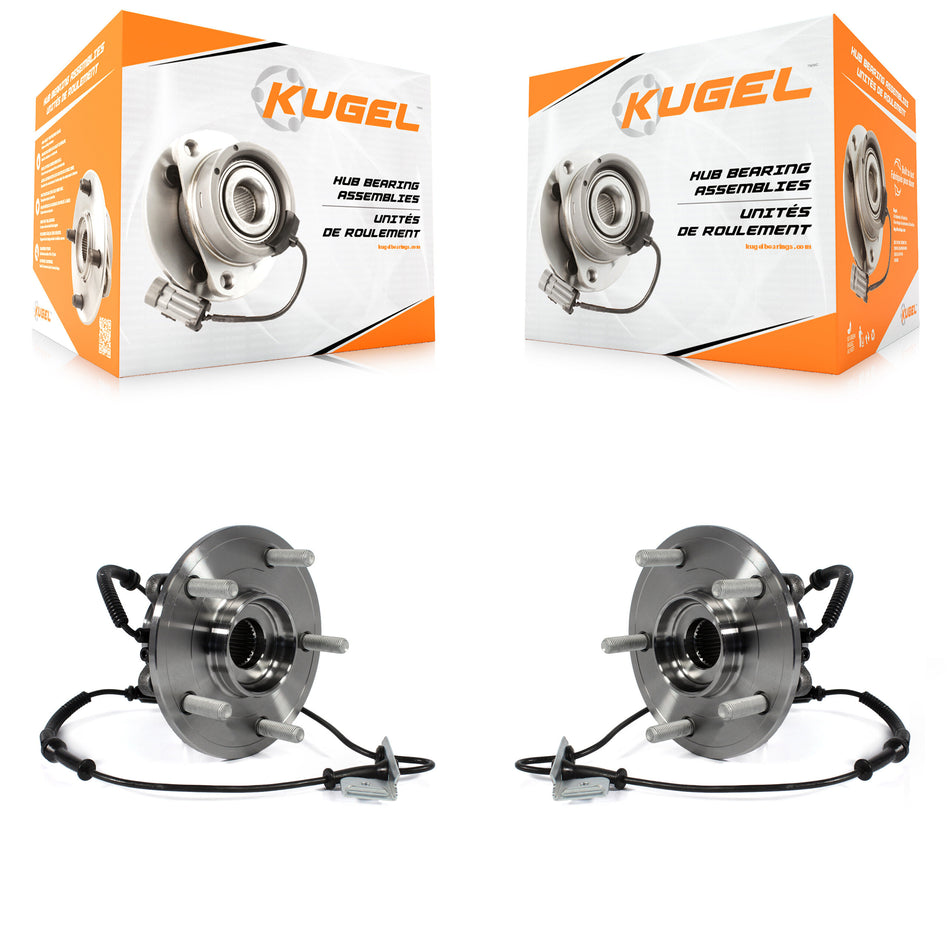 Front Wheel Bearing And Hub Assembly Pair For Dodge Grand Caravan Chrysler Town & Country Ram C/V Volkswagen Routan K70-100452