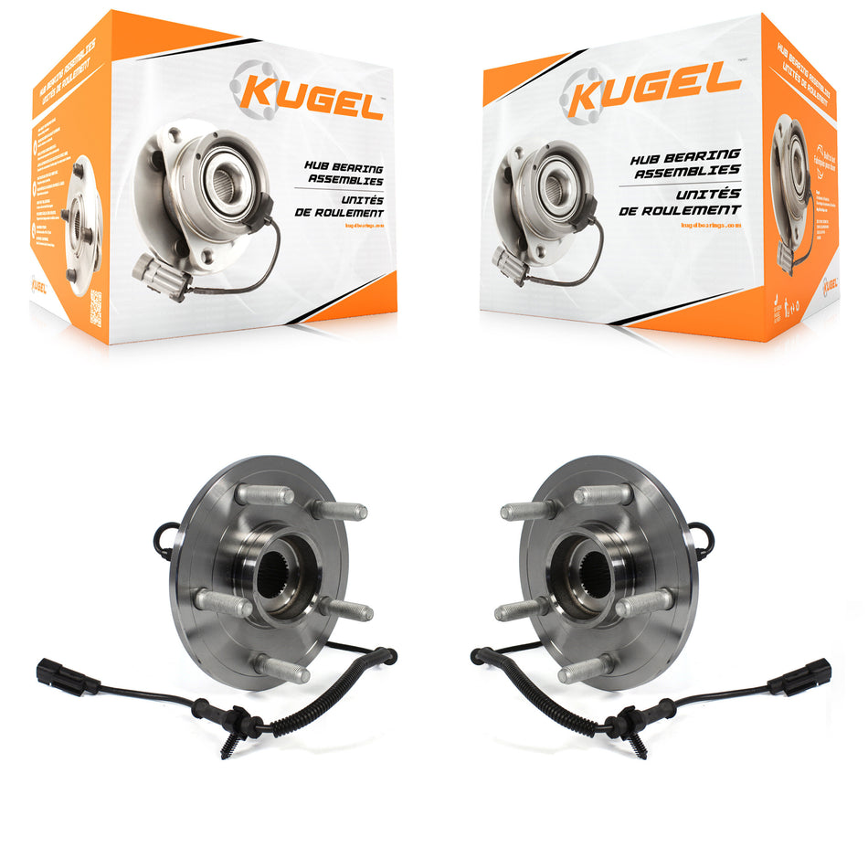 Front Wheel Bearing And Hub Assembly Pair For Ram 1500 Classic K70-100453