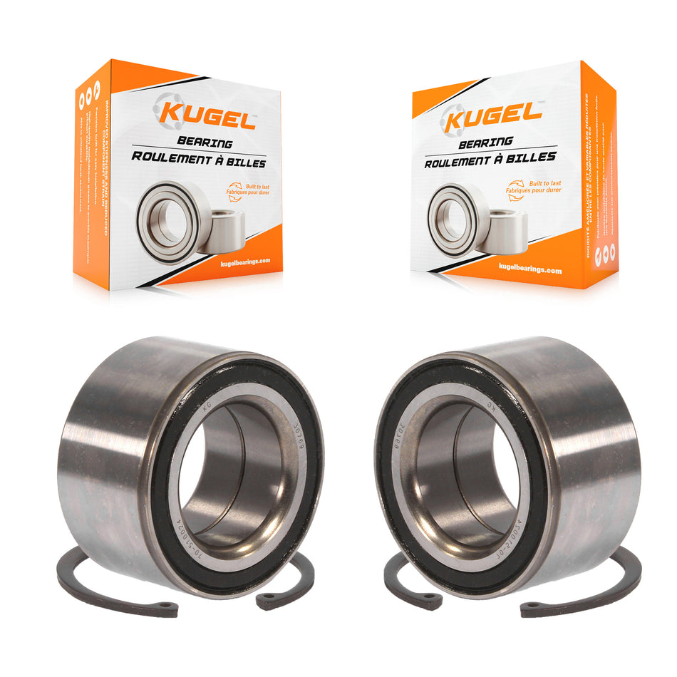 Front Wheel Bearing Pair For Saturn SL2 SL1 Ford SC2 Tempo SL Escort SC1 SW2 Mercury Topaz SW1 Mazda 626 Lynx EXP SC LN7 K70-100494