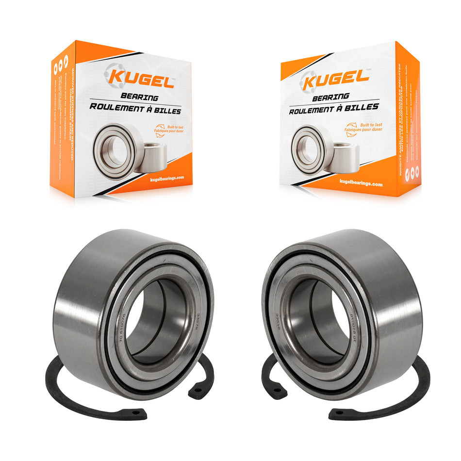 Front Wheel Bearing Pair For Hyundai Tiburon Sonata Kia Optima XG350 XG300 Magentis K70-100514