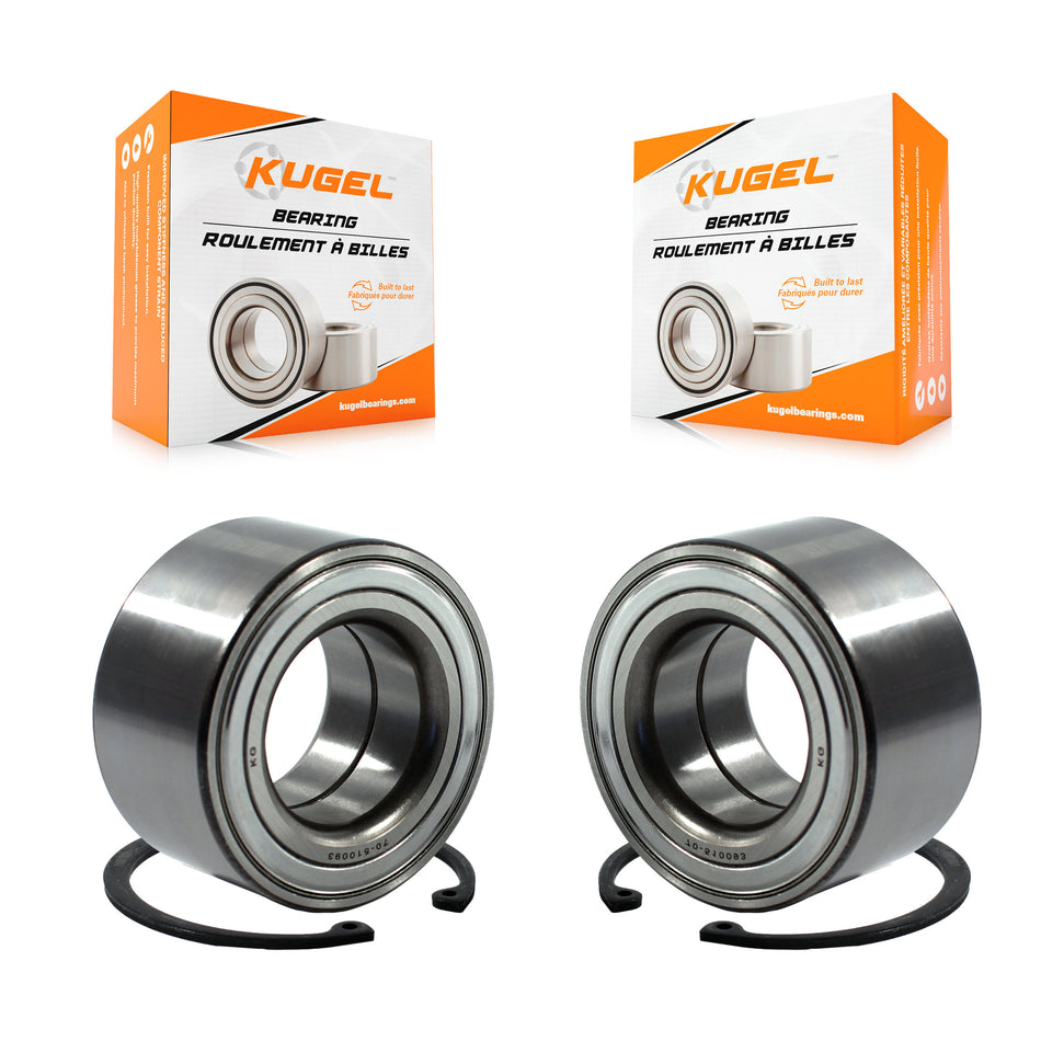 Front Wheel Bearing Pair For Kia Hyundai Elantra Soul Forte Veloster GT Forte5 Koup Coupe EV K70-100531