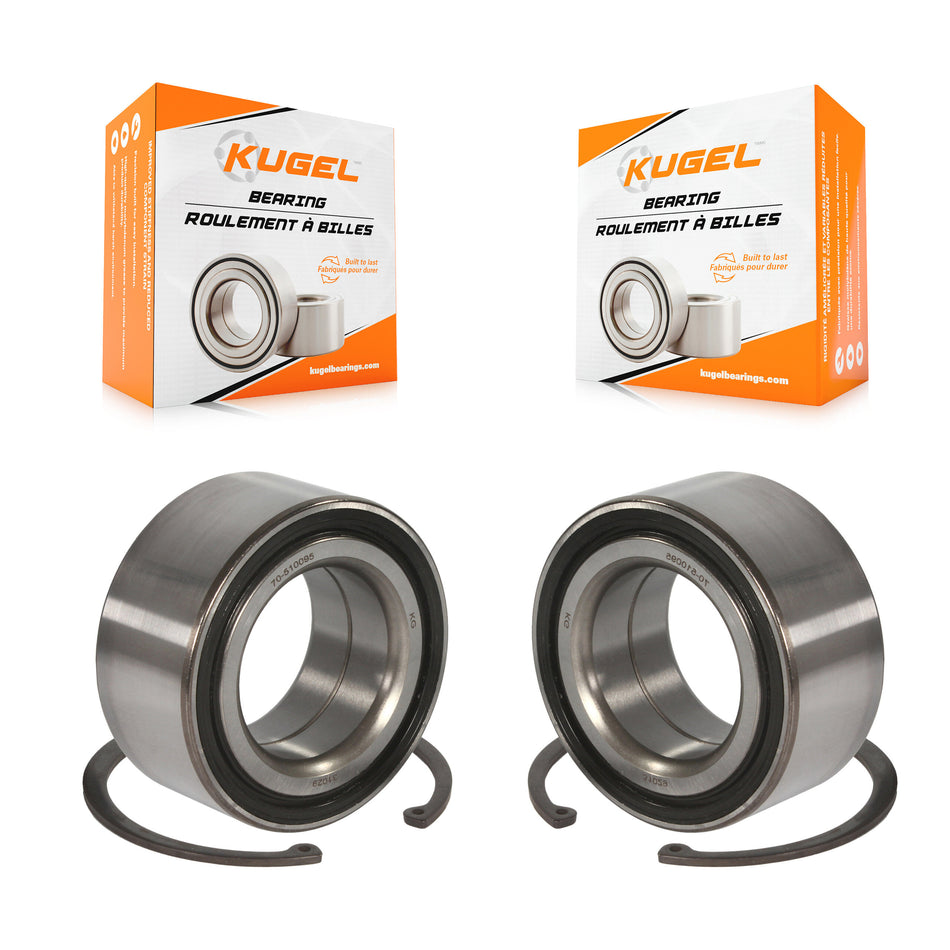 Front Wheel Bearing Pair For Honda Accord Acura TL TSX Crosstour K70-100533