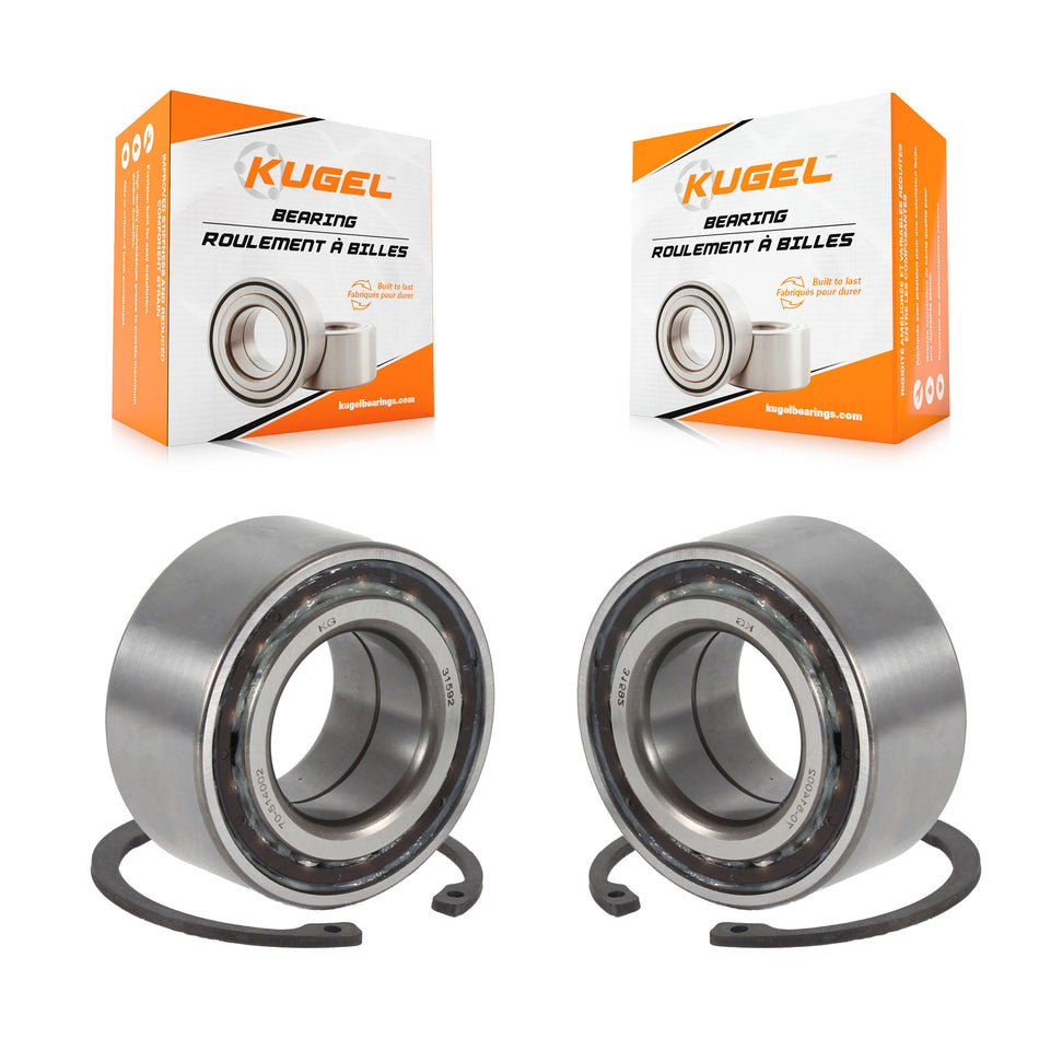 Front Wheel Bearing Pair For Toyota RAV4 Camry Celica Corolla Chevrolet Nova Lexus ES250 K70-100554