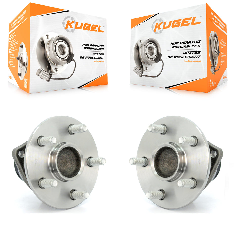 Rear Wheel Bearing And Hub Assembly Pair For Toyota Corolla Prius Matrix Pontiac Vibe K70-100604