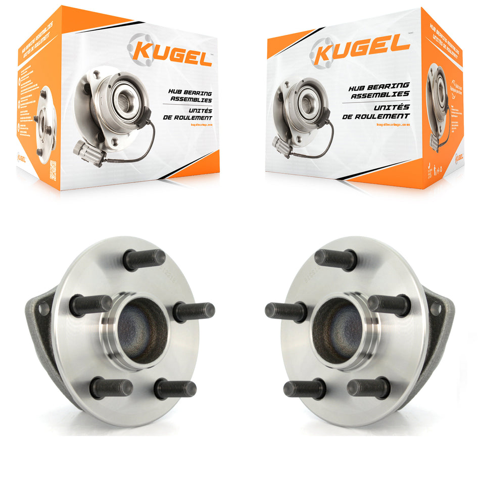 Rear Wheel Bearing And Hub Assembly Pair For Toyota Corolla Matrix Pontiac Vibe Celica K70-100605