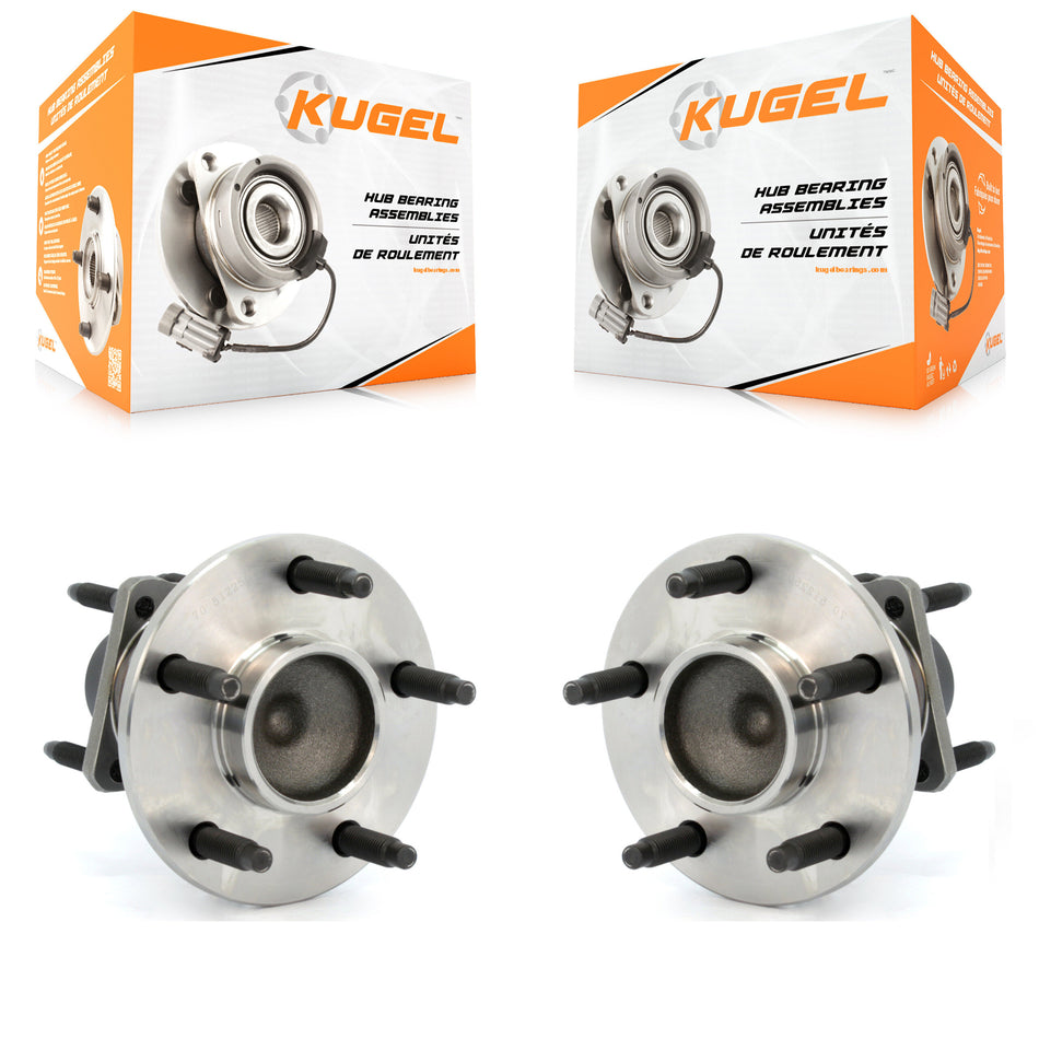 Rear Wheel Bearing And Hub Assembly Pair For Chevrolet Cobalt HHR Saturn Ion Pontiac G5 Pursuit K70-100618