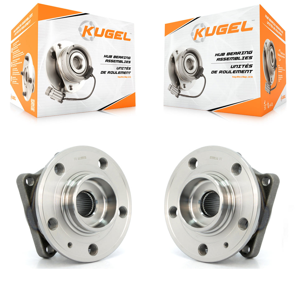 Rear Wheel Bearing And Hub Assembly Pair For Volvo XC90 AWD K70-100629