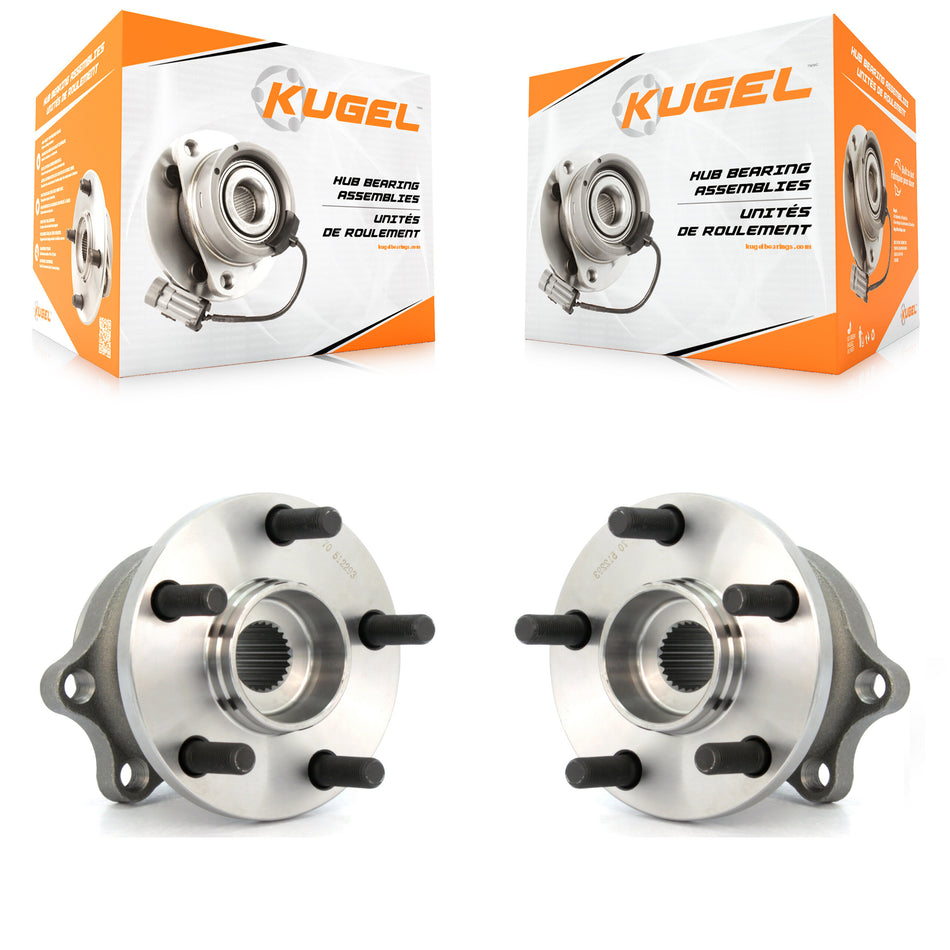 Rear Wheel Bearing And Hub Assembly Pair For 2005-2009 Subaru Outback Legacy K70-100640