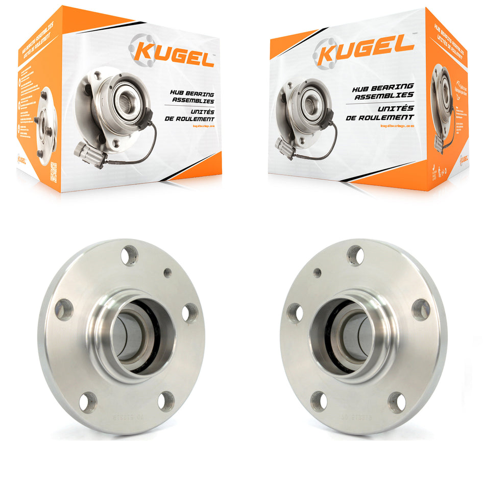 Rear Wheel Bearing And Hub Assembly Pair For Volkswagen Jetta Passat Tiguan Beetle CC Golf Audi Q3 GTI Eos R TT Arteon City K70-100655