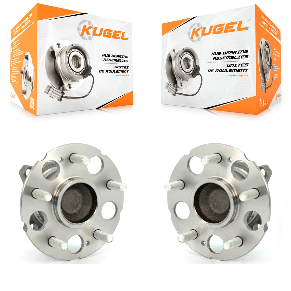 Rear Wheel Bearing And Hub Assembly Pair For Honda CR-V Crosstour Accord FWD K70-100678