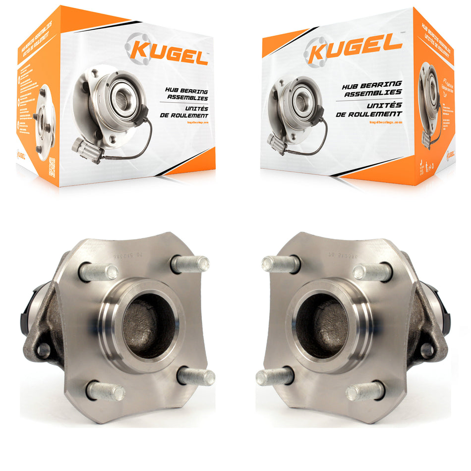 Rear Wheel Bearing And Hub Assembly Pair For Nissan Versa K70-100704