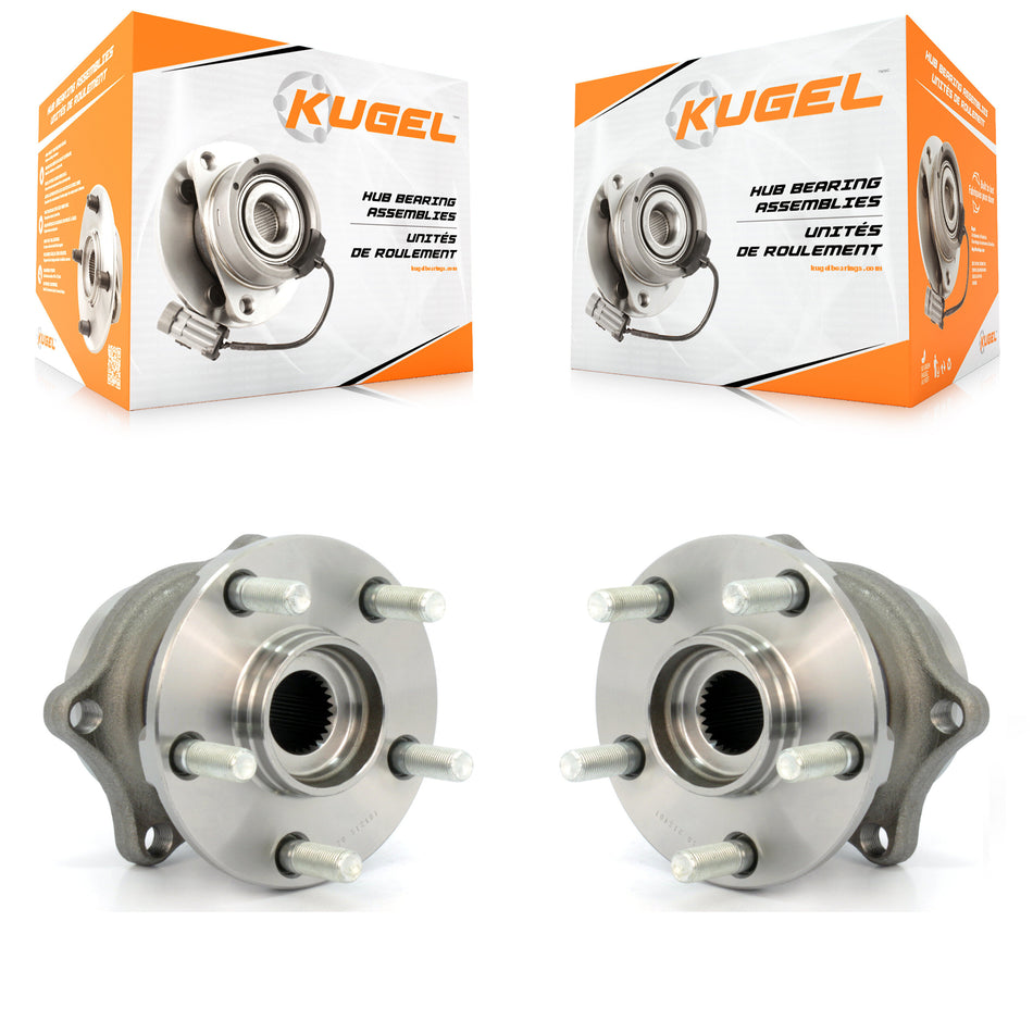 Rear Wheel Bearing And Hub Assembly Pair For Subaru Outback Impreza Forester Legacy Crosstrek Scion FR-S BRZ Toyota 86 WRX GR86 STI K70-100711